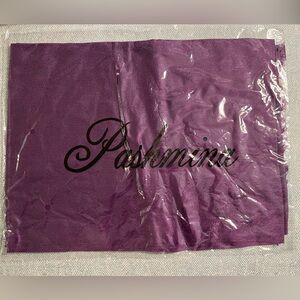 Purple Pashmina Scarf